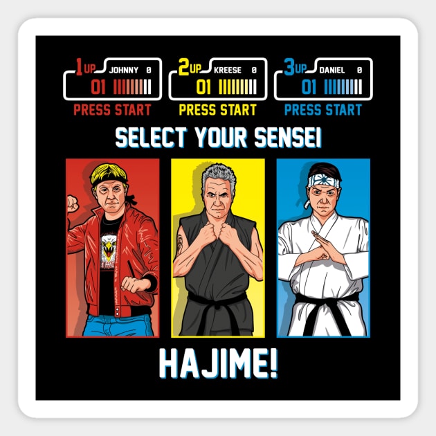 Select your Sensei Magnet by Olipop